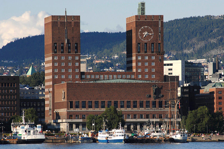 Arquitectura noruega Ayuntamiento de Oslo