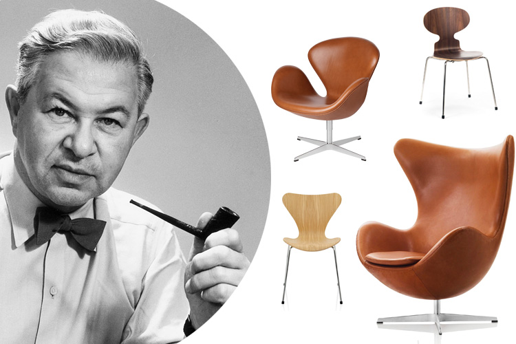 Diseño danés Arne Jacobsen