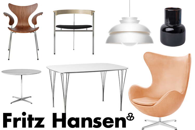 Fritz Hansen Diseño danés